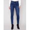 Jeans with Side Zipper - Indigo