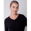 Basic V-Neck Sweater - Black