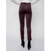 Faux Suede Leggings - Chocolate