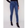 Jeans with Zipper Pocket Detail - Indigo