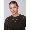 Plush Net Stitch Sweater - Spruce