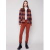 Reversible Plaid Jacket - Cinnamon