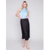 Sleeveless Satin Top - Sky