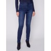 Soft Stretch Skinny Jeans - Blue Black